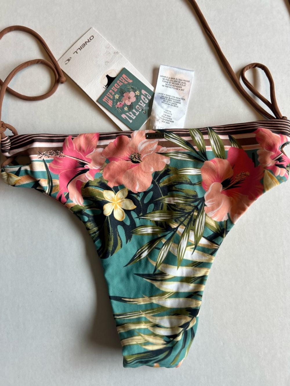 O'Neill Jenson Skimpy Fit Tie-Side Bikini Bottom Size S - Picture 4 of 7